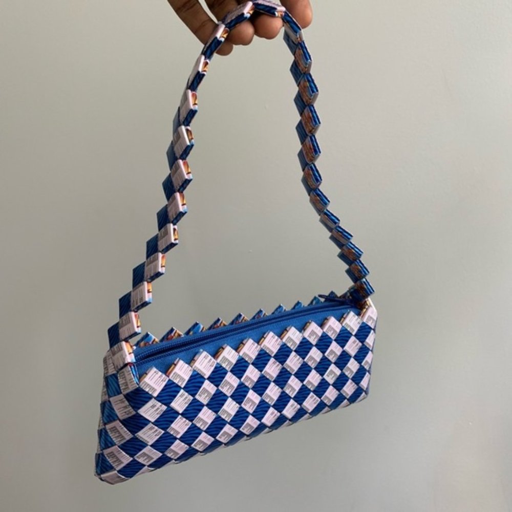 Handmade Upcycled Small Handbag Y2K